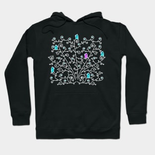 Ornament birds b Hoodie